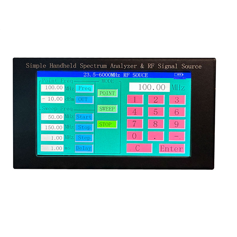 Signal Generator Spectrum Analyzer - 2026 ZQ6 6G Eenvoudige draagbare spectrumanalysator