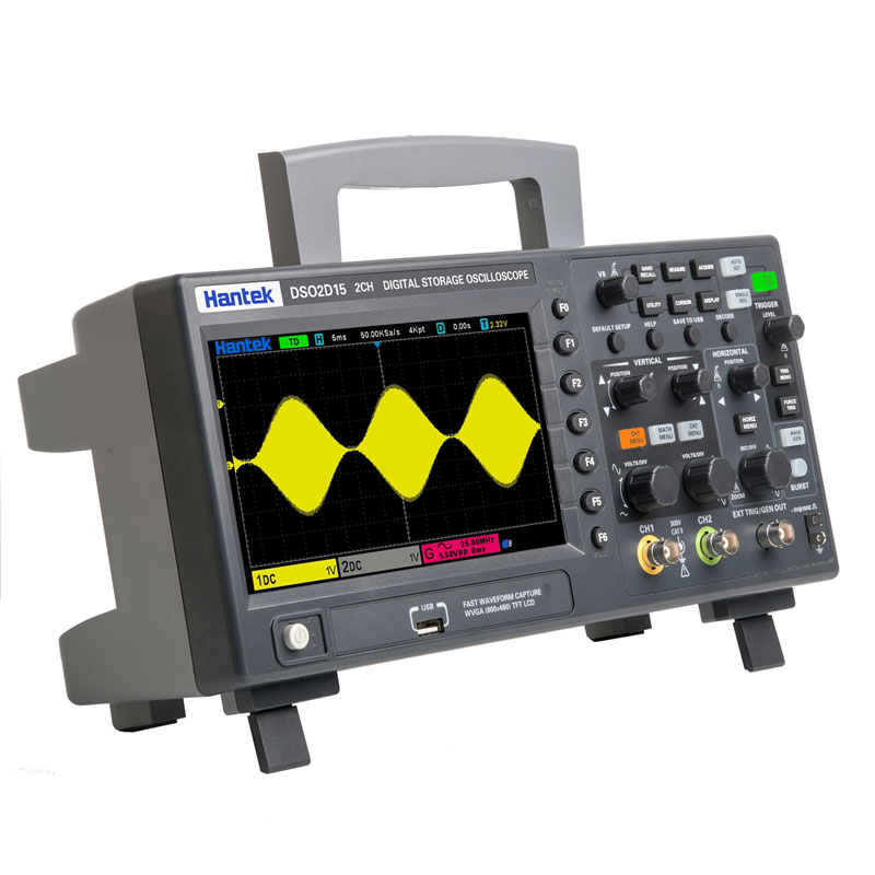 Digital Storage Oscilloscope 100Mhz - Nieuw in voorraad Hantek DSO2C10 2-kanaals