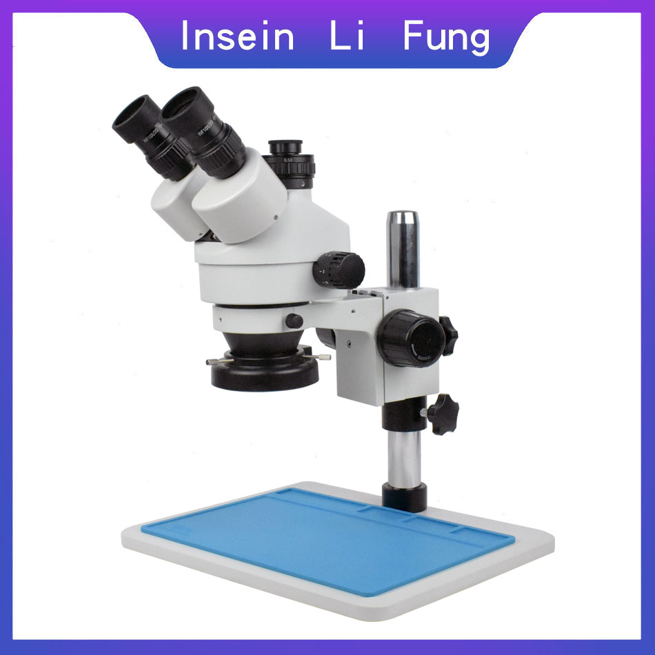 Stereo Trinocular Microscope Pcb - Industriële Stereo Verrekijker Microscoop 3.5X-90X Trinoculaire