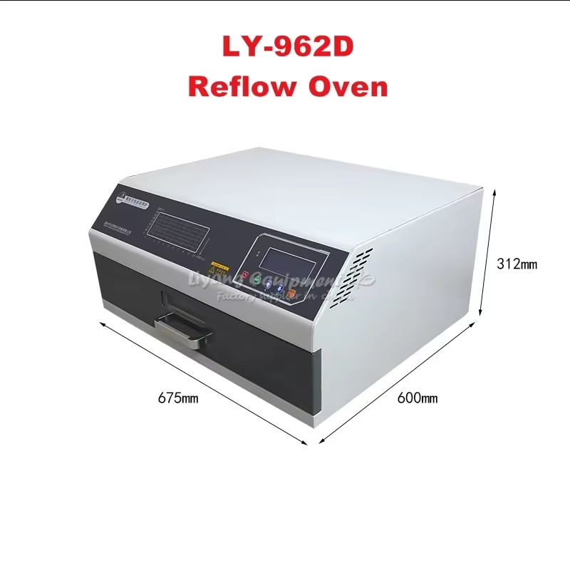 Reflow Oven Pcb T962 - LY 962D Digitale Display SMD SMT