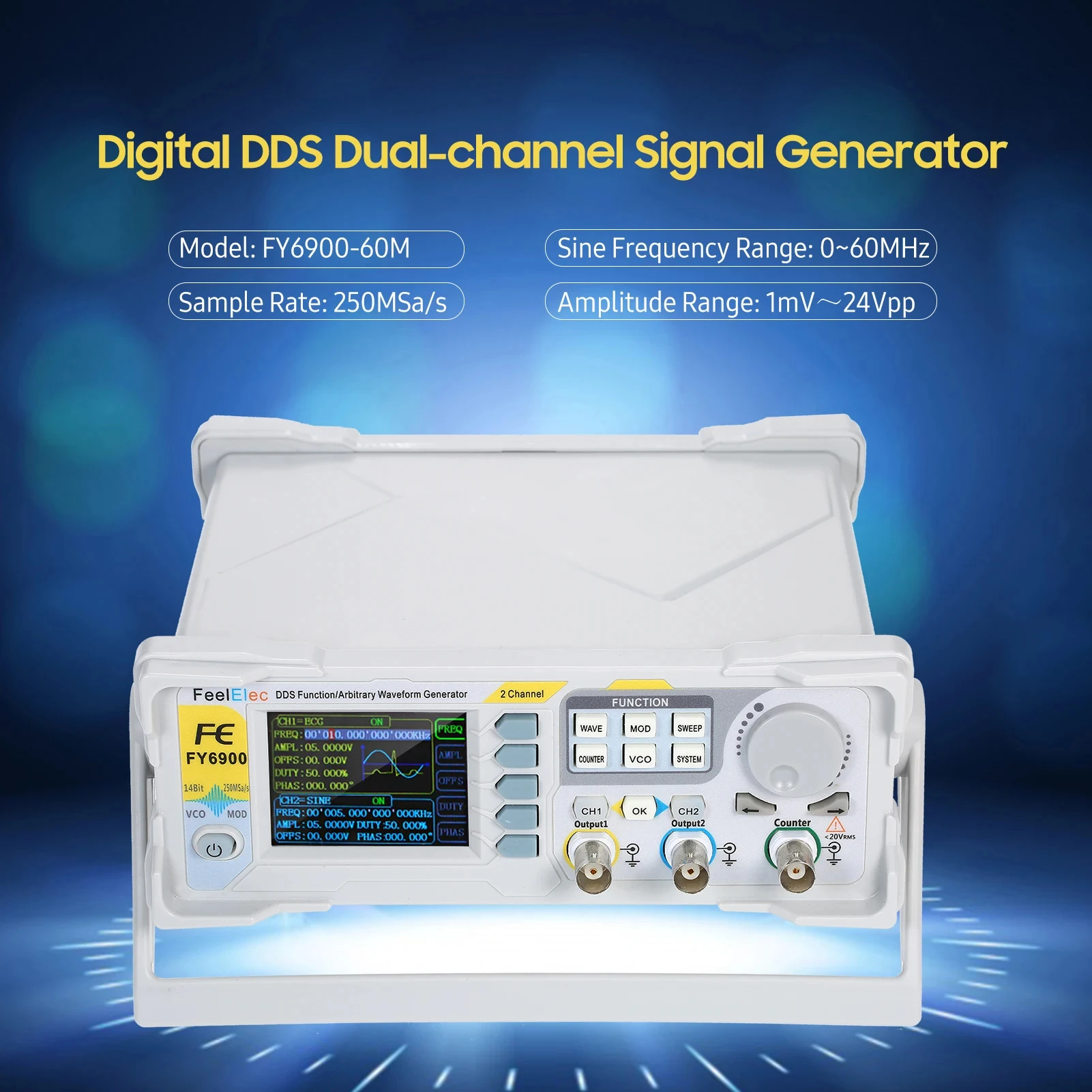 Golfvormgenerator Pulssignaalb - Function Arbitrary Waveform Generator recensie en prijs