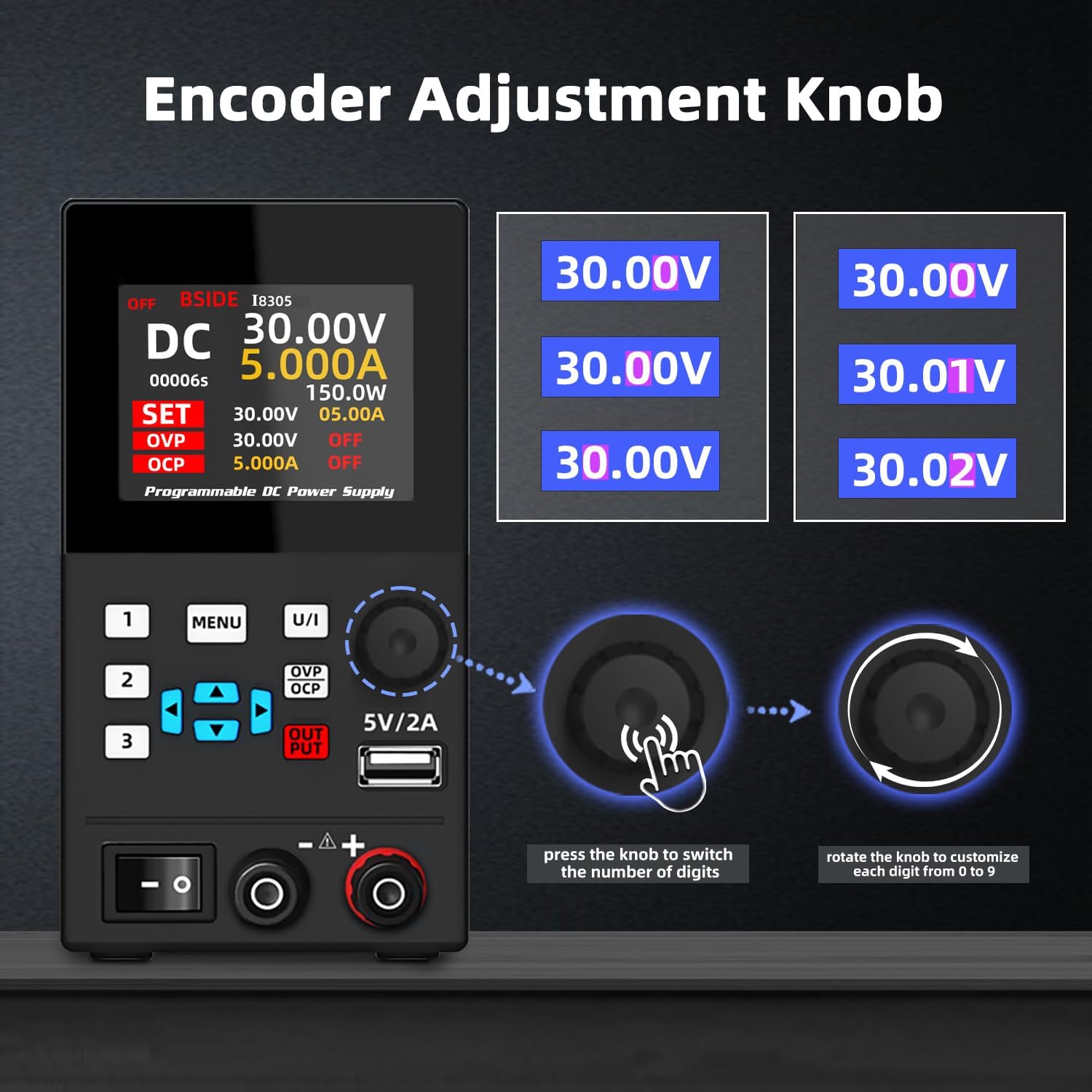 Bside Dc Laboratorium Geregule - Programmable Dc Power Supply 30V 10A recensie en prijs