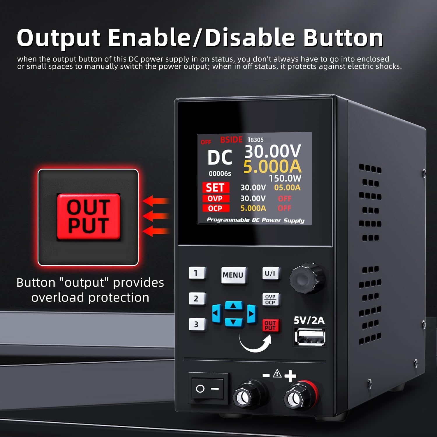 Bside Dc Laboratorium Geregule - Programmable Dc Power Supply 30V 10A recensie en prijs