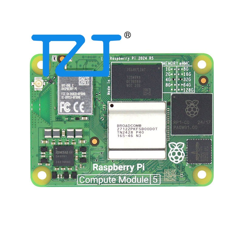 TZT Compute Module 5 Bluetooth - Raspberry Pi 5 8Gb Kit recensie en prijs