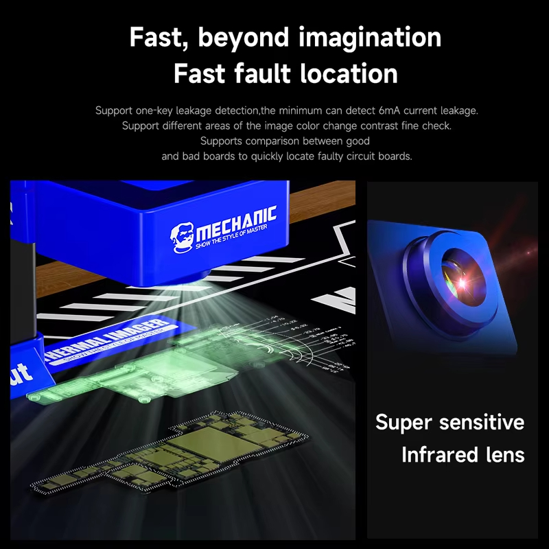 Mechanic iScout 3D Thermische  - Thermal Imaging Camera Pcb Repair recensie en prijs