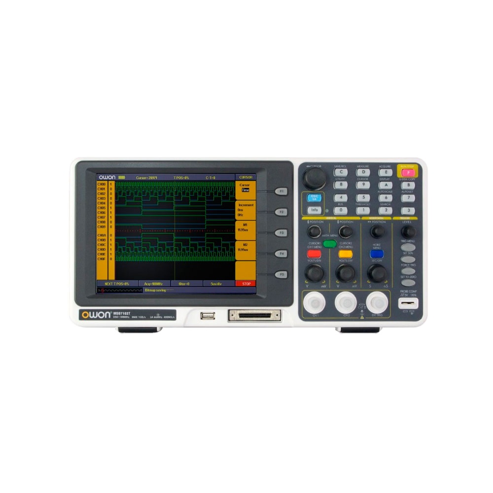 OWON MSO7102T Digitale Opslago - Digital Storage Oscilloscope 100Mhz recensie en prijs