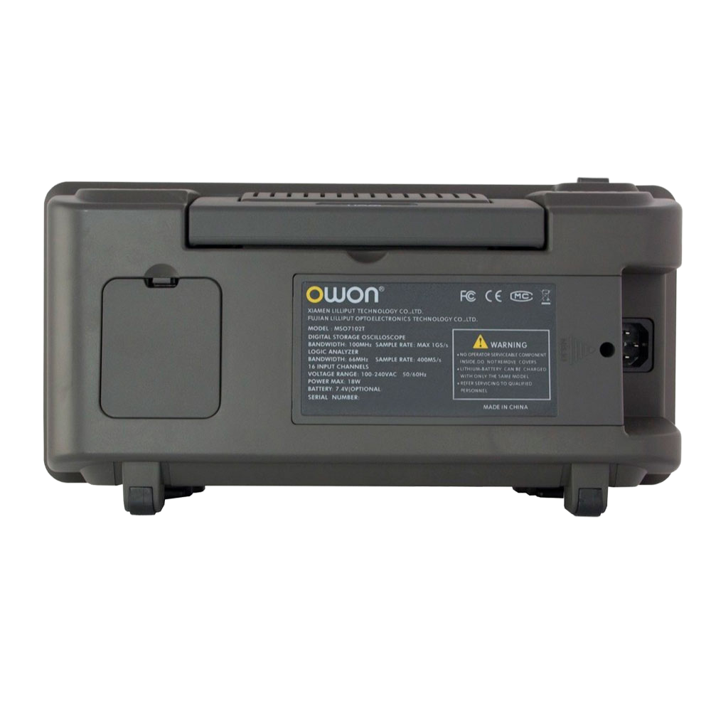 OWON MSO7102T Digitale Opslago - Digital Storage Oscilloscope 100Mhz recensie en prijs