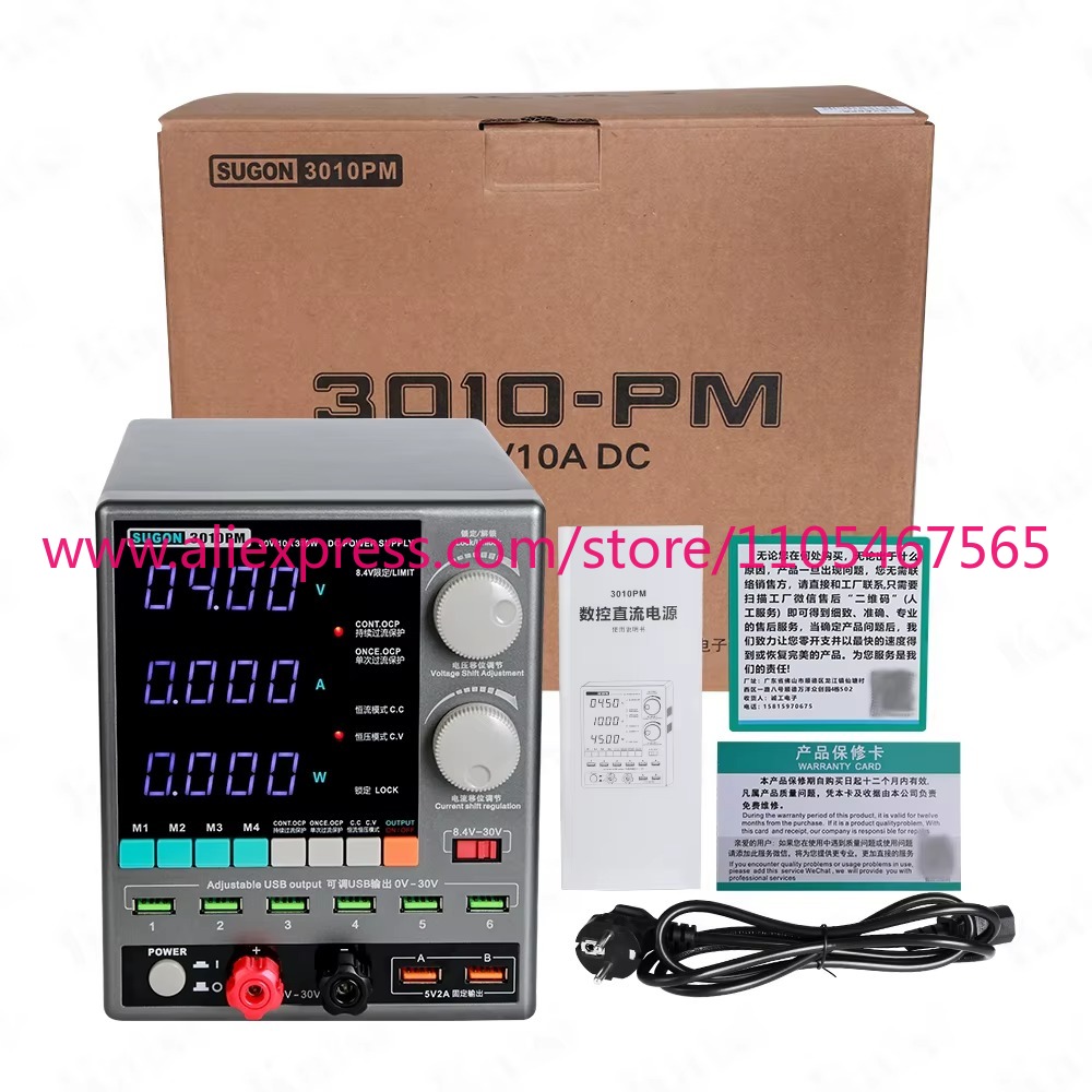 1 stuks 3010PM gereguleerde DC - Linear Lab Power Supply Adjustable recensie en prijs