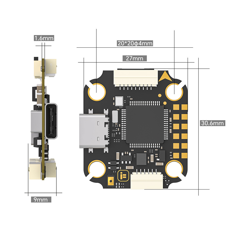 IFlight Borg F7 Mini Stack Bor - Fpv Flight Controller F7 Stack 60A recensie en prijs