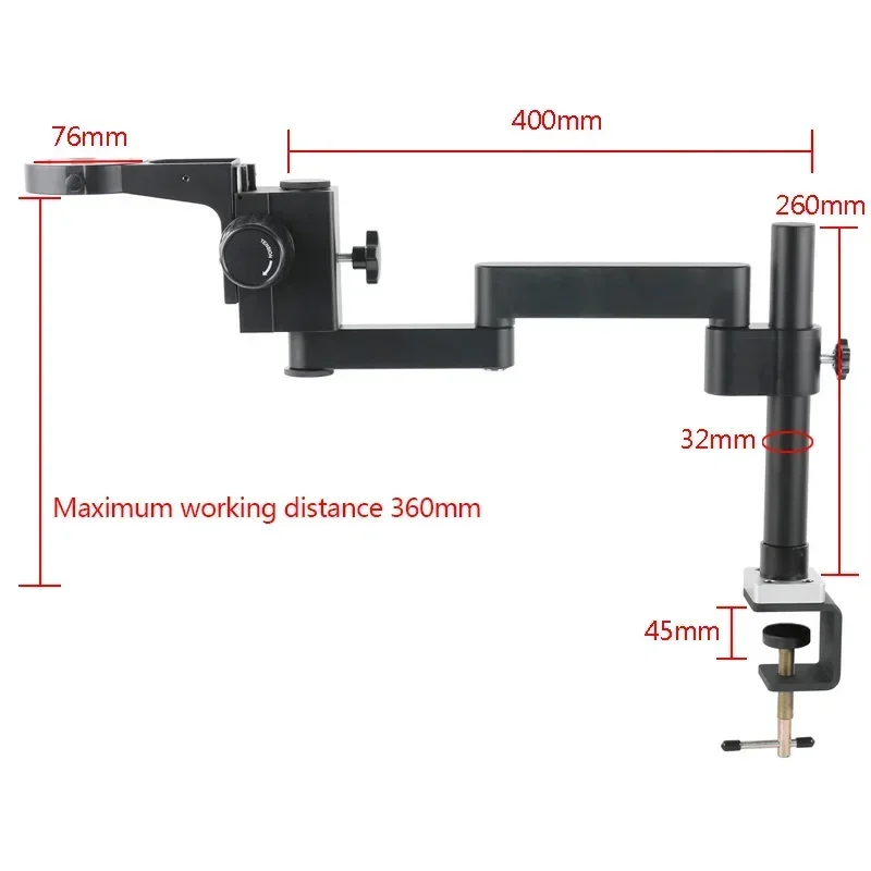 Eakins 3.5X-180X Simul-focale  - Stereo Trinocular Microscope Pcb recensie en prijs
