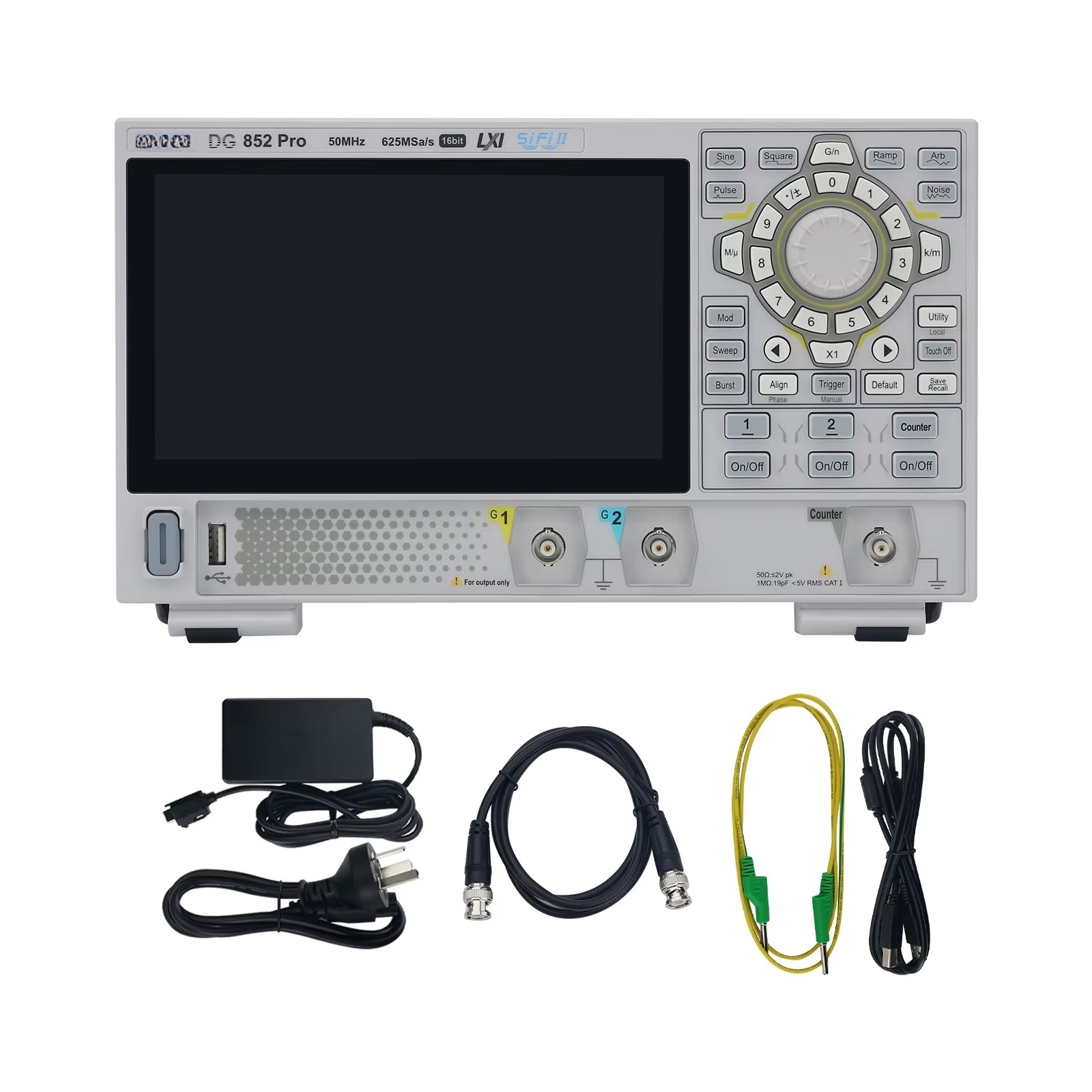 RIGOL DG852 Pro 50MHz Dual Cha - Function Arbitrary Waveform Generator recensie en prijs