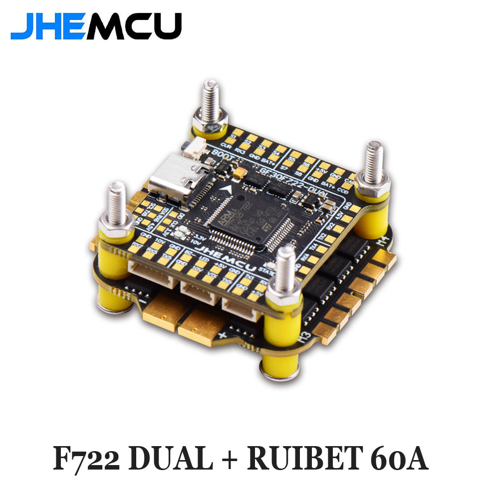 Jhemcu F7 Stack F722 Dual Flig - Fpv Flight Controller F7 Stack 60A recensie en prijs