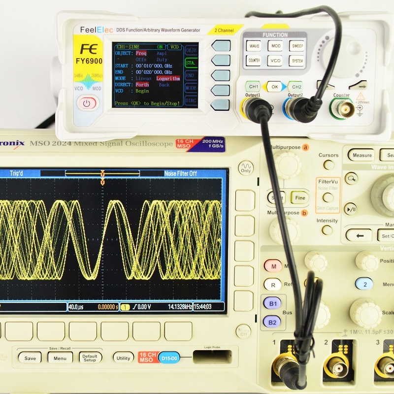 Feelelec FY6900 0-60MHz digita - Function Arbitrary Waveform Generator recensie en prijs
