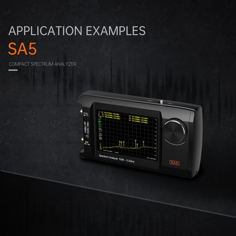 ● Nieuwste 4-inch IPS LCD SA5  - Signal Generator Spectrum Analyzer recensie en prijs