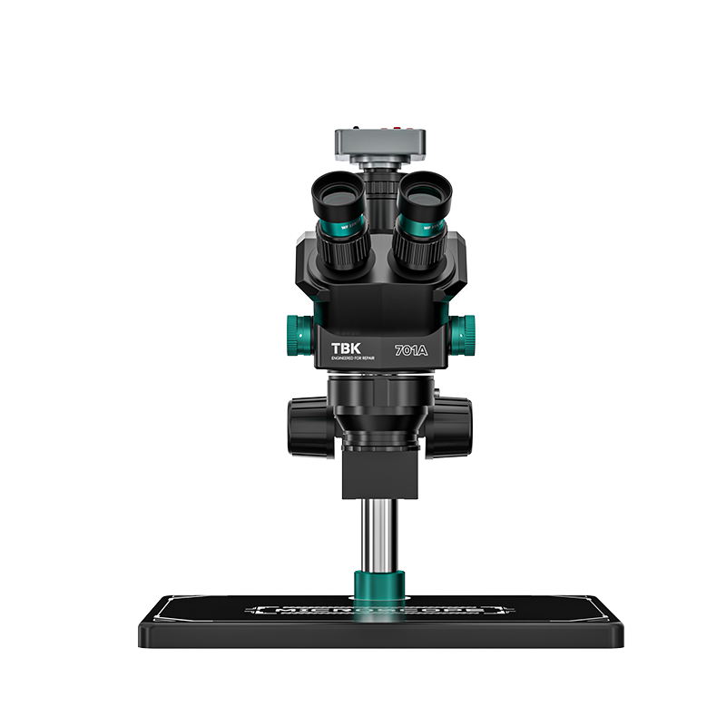 TBK 701A Trinoculaire Stereomi - Stereo Trinocular Microscope Pcb recensie en prijs