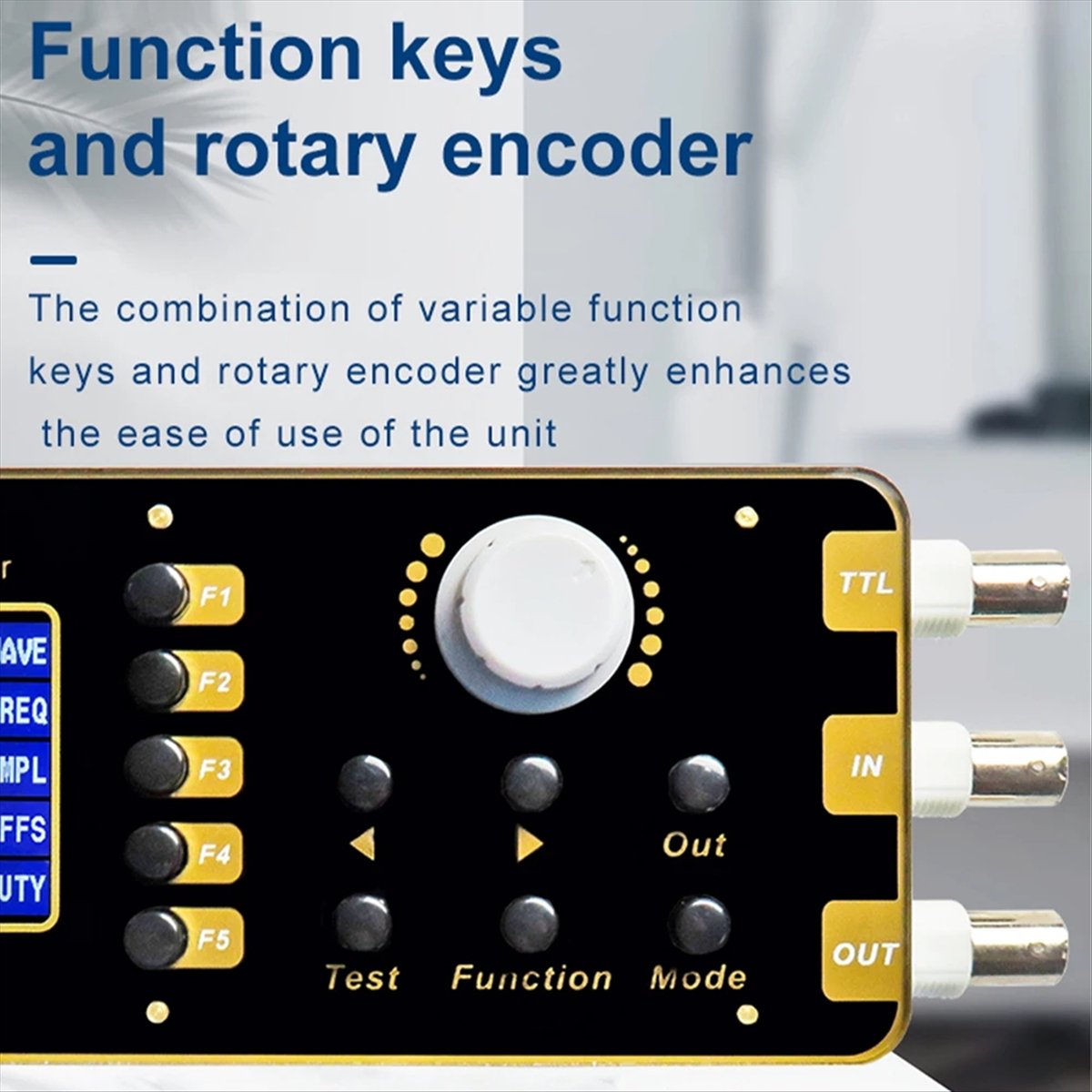 M85K QLS325S 2,4 inch DDS-func - Function Arbitrary Waveform Generator recensie en prijs