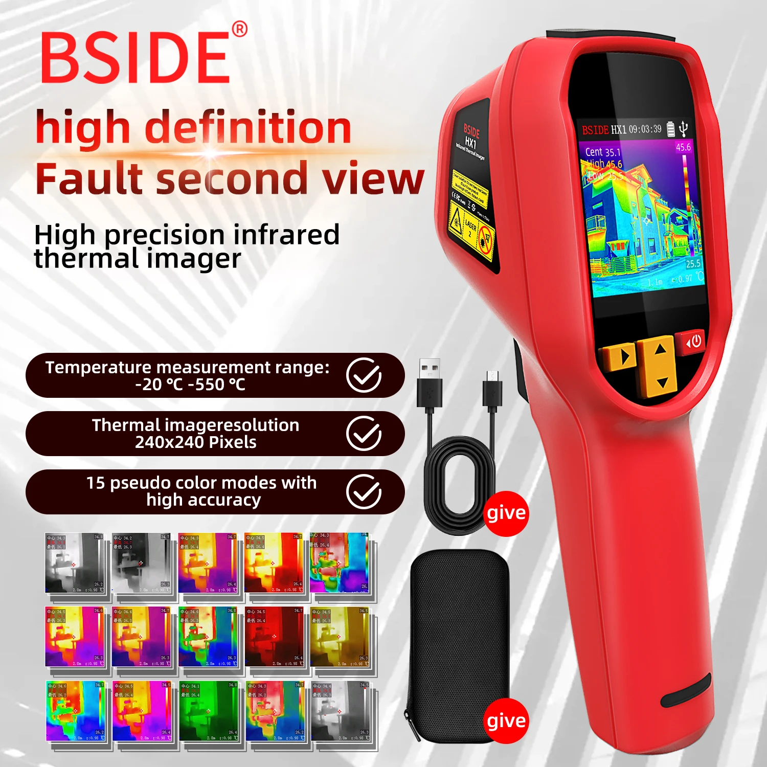 BSIDE HX1 240X240 Thermische I - Thermal Imaging Camera Pcb Repair recensie en prijs