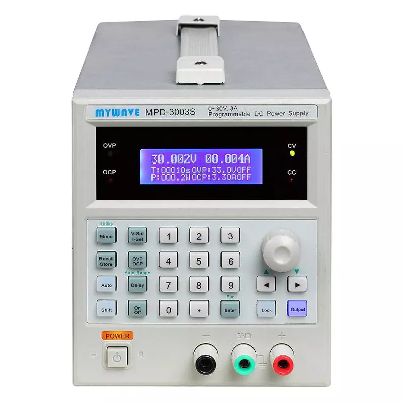 MPD-3003S Programmeerbare enke - Linear Lab Power Supply Adjustable recensie en prijs
