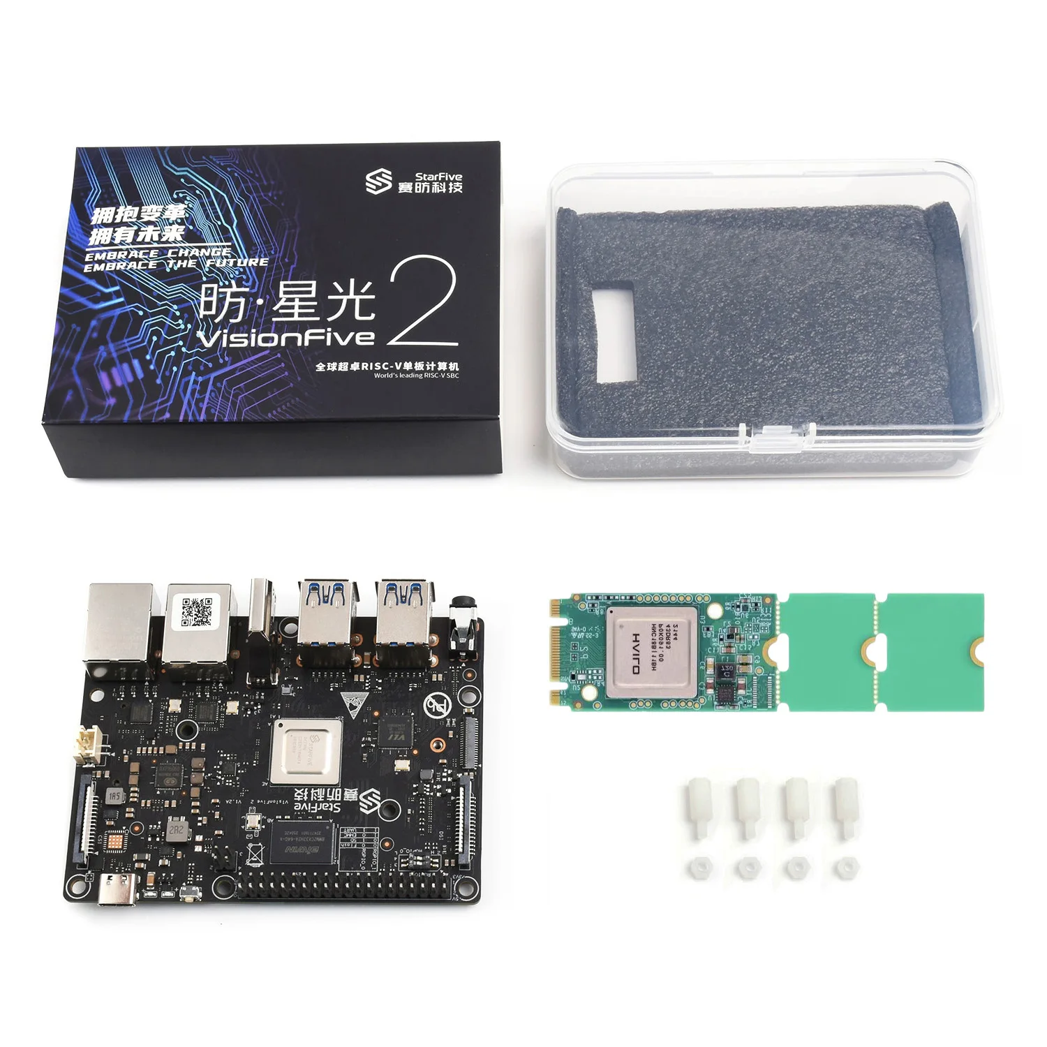 VisionFive2 8GB WiFi AI Kit RI - Raspberry Pi 5 8Gb Kit recensie en prijs