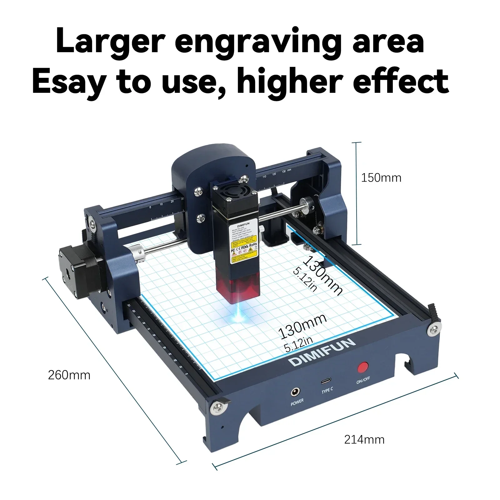 2.5/4.5W Draagbare Mini Deskto - Mini Laser Engraver Cnc Router recensie en prijs