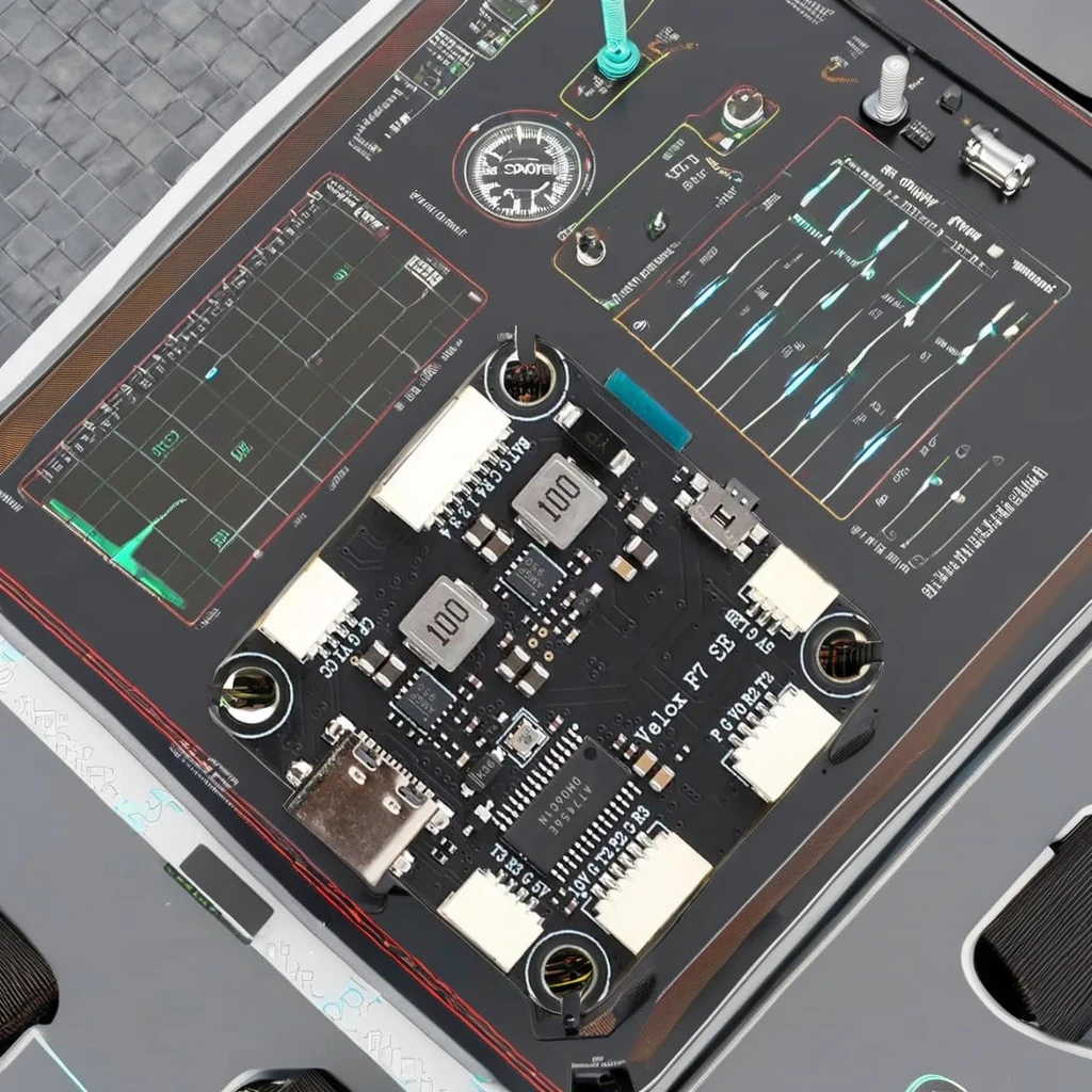SkyDElT-HOBBY Velox F7 SE 30x3 - Fpv Flight Controller F7 Stack 60A recensie en prijs