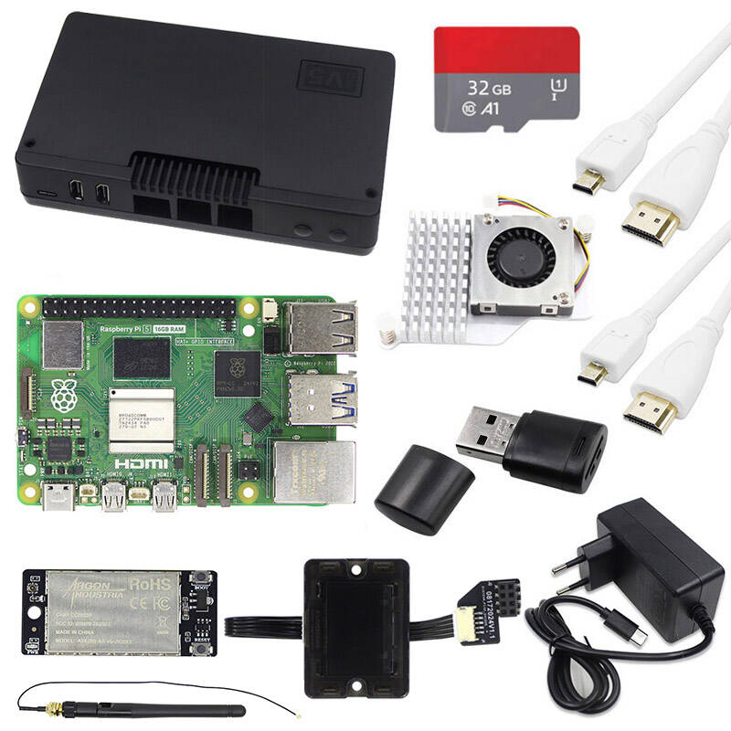 Gloednieuwe Raspberry Pi 5 16G - Raspberry Pi 5 8Gb Kit recensie en prijs