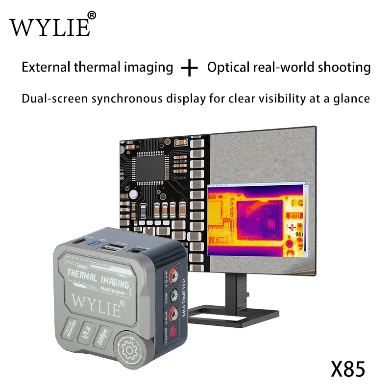 WYLIE X85 4K industriële micro - Thermal Imaging Camera Pcb Repair recensie en prijs