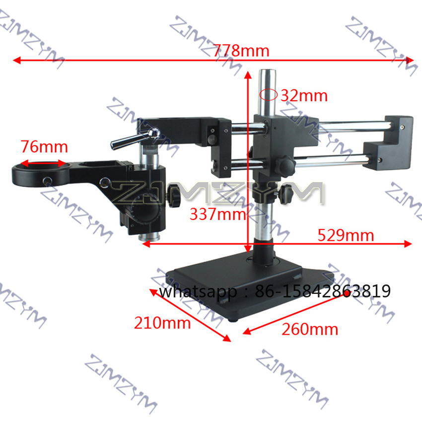Universele standaard dubbele b - Stereo Trinocular Microscope Pcb recensie en prijs