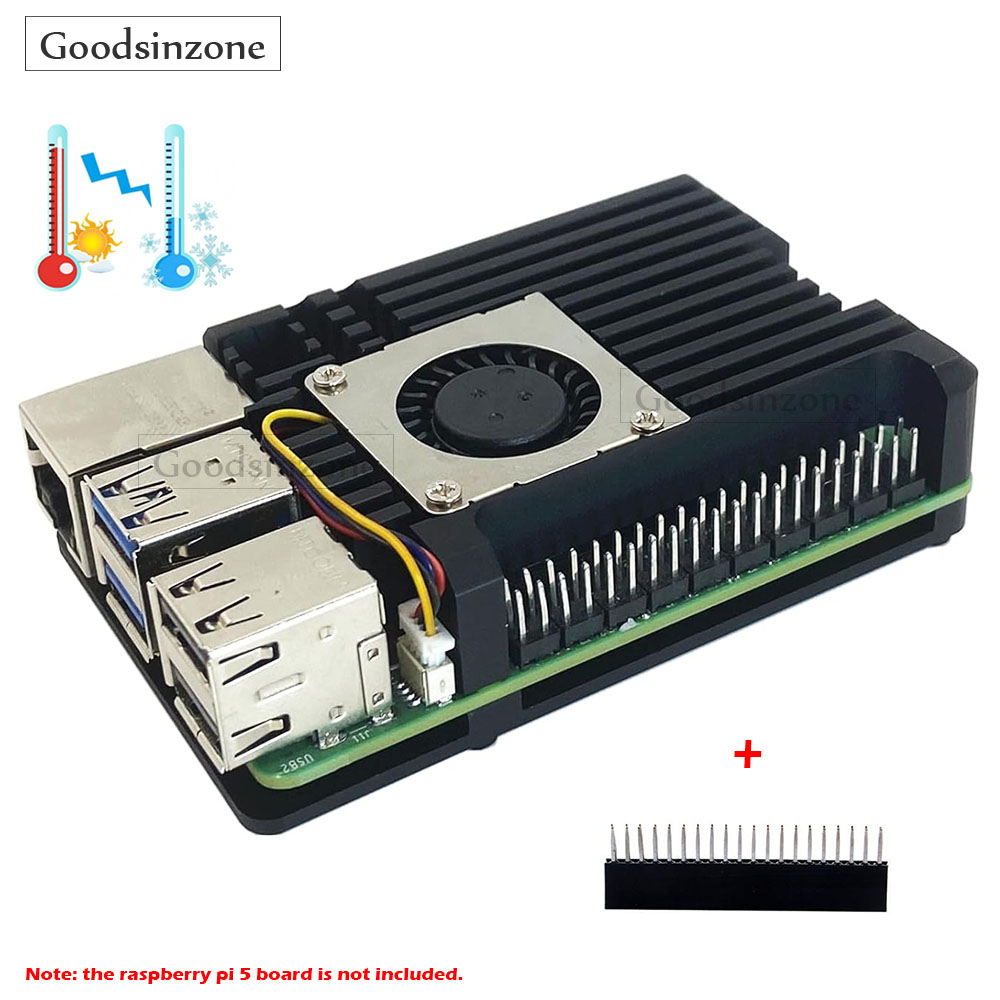 Raspberry Pi 5 aluminium pants - Raspberry Pi 5 8Gb Kit recensie en prijs