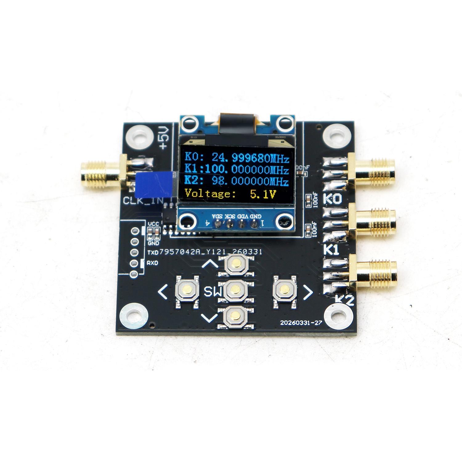 SI5351 Programmeerbare kloksig - Signal Generator Spectrum Analyzer recensie en prijs
