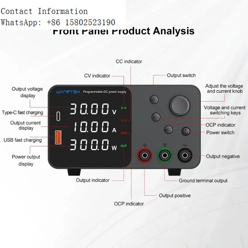 TPS3010 30V 10A Voeding Progra - Programmable Dc Power Supply 30V 10A recensie en prijs