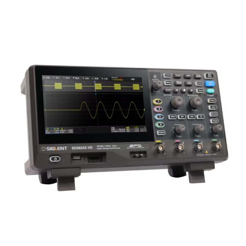 SIGLENT SDS802XHD/SDS812XHD O  - Digital Storage Oscilloscope 100Mhz recensie en prijs
