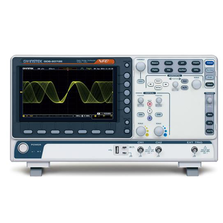 Gwinstek GDS-2000E-serie GDS-2 - Digital Storage Oscilloscope 100Mhz recensie en prijs